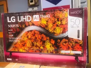 No.1 Clear Picture Quality LG 50”UP75003 UHD Smart Tv