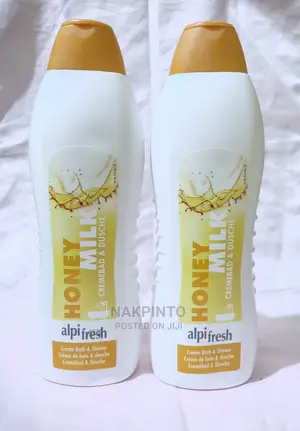 Alpi Fresh Bath Shower Cream ( Honey Milk )