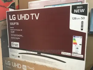No.1 Quality 50”UP7800 UHD Clear Cinema Experience LG Tv