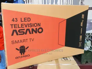 Wi-Fi Inbuilt Asano 43”Full Hd Smart Android Tv +Tv Guard