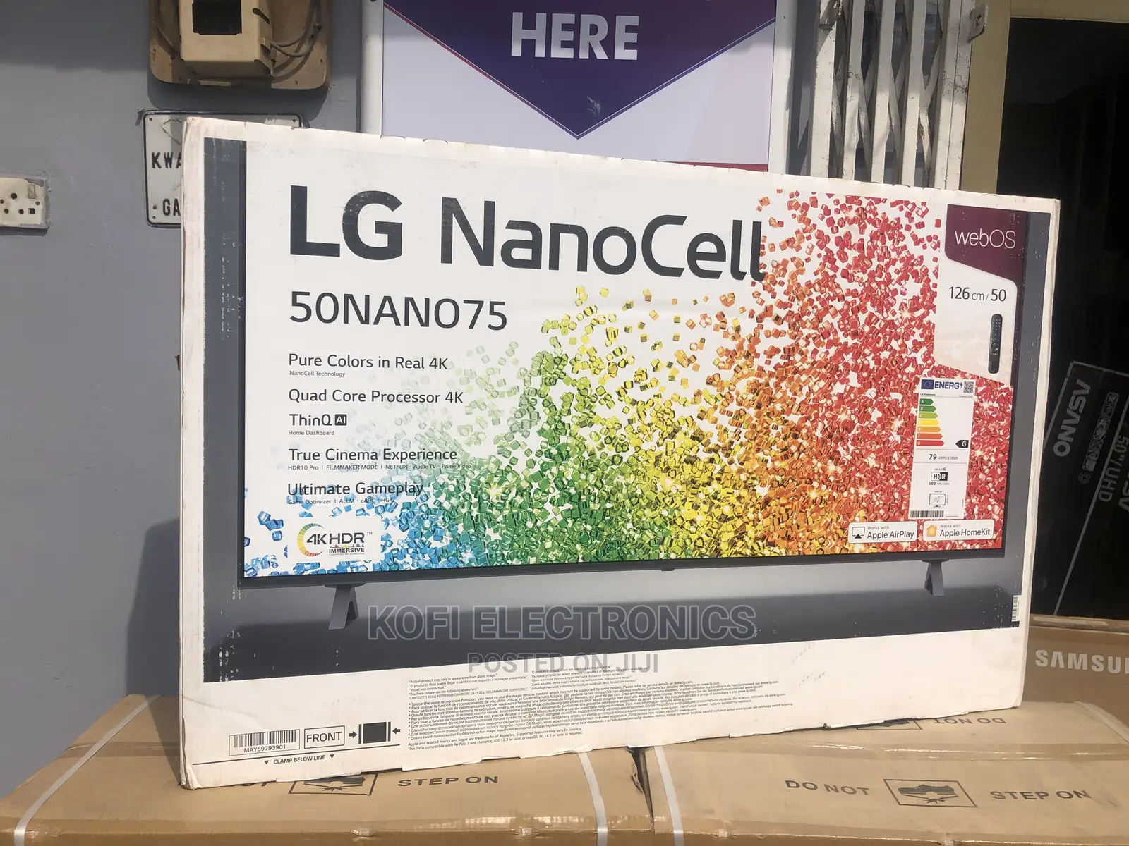 Fast Selling LG 50" Nanocell 75 Series Smart UHD TV