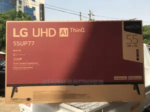 True Color Picture Quality LG UHD Smart 55”Up77 Tv