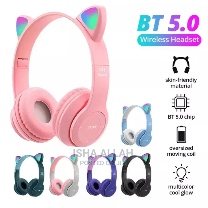 Cat Ear Wireless Headphones