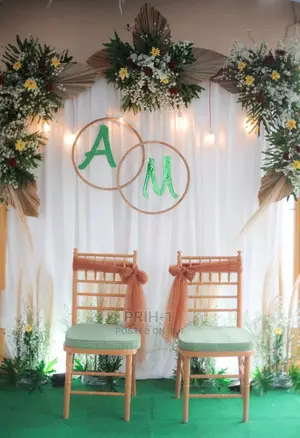 Wedding, Naming ,Party Event ,Set Ups and Decor