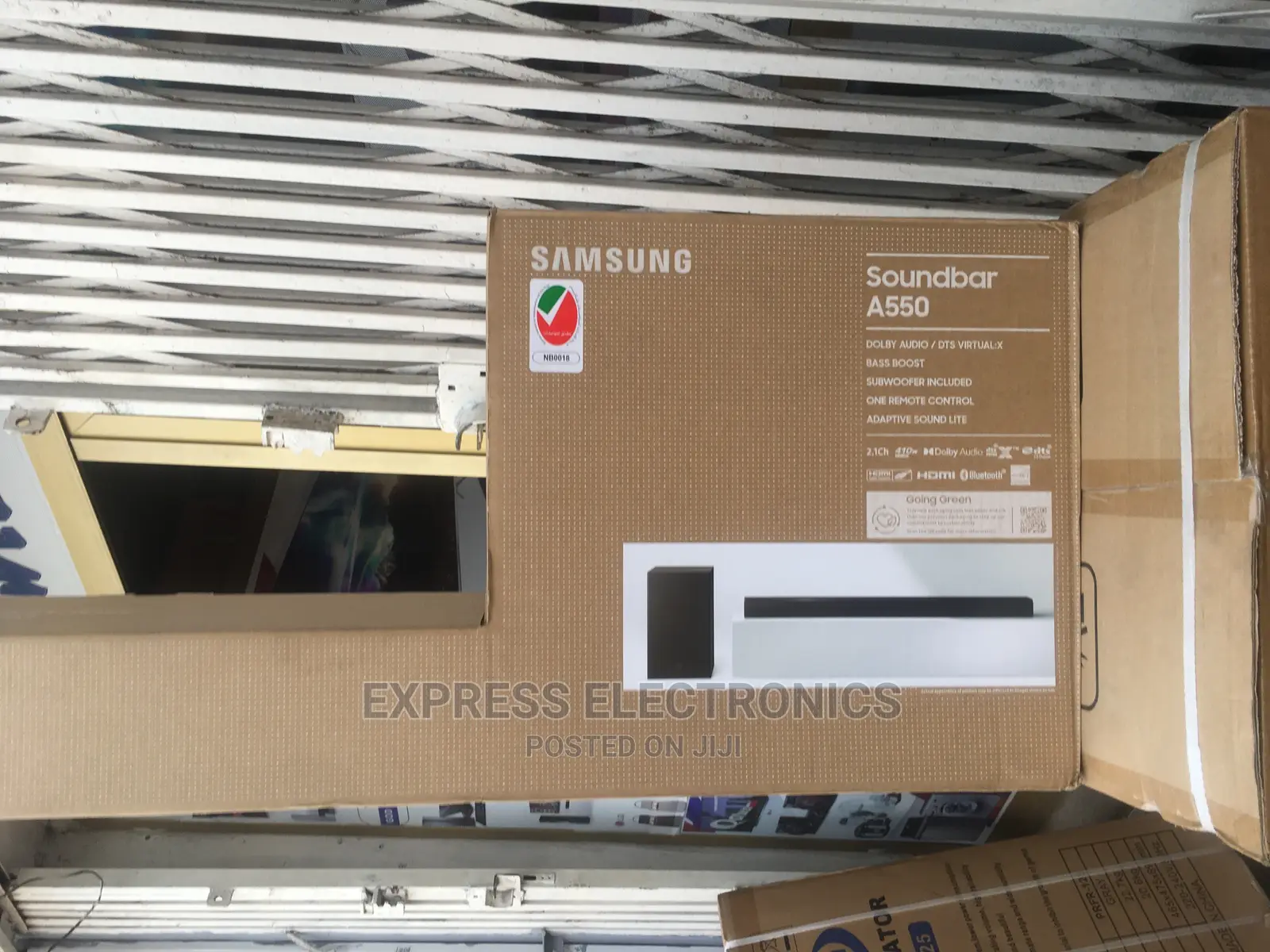 Advanced Quality A550 2.1ch 410w Soundbar System W Woofer