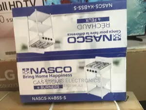 Durable Nasco 4burners Stand Stove _White Color