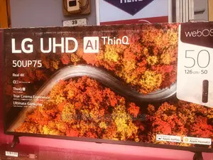 Advanced New Real Smart LG 50”Up75003 UHD Tv +Dstv