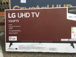 Clear Picture Quality LG 55” UHD Smart UP75000 Tv