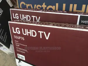 Durable New LG 55”UP76 UHD Real Smart +Wireless Keyboard