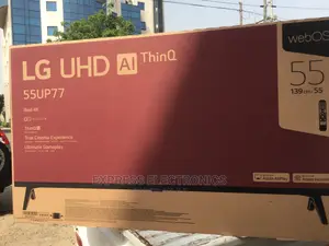 Durable New Real Experience LG Smart 55”Up77 Tv