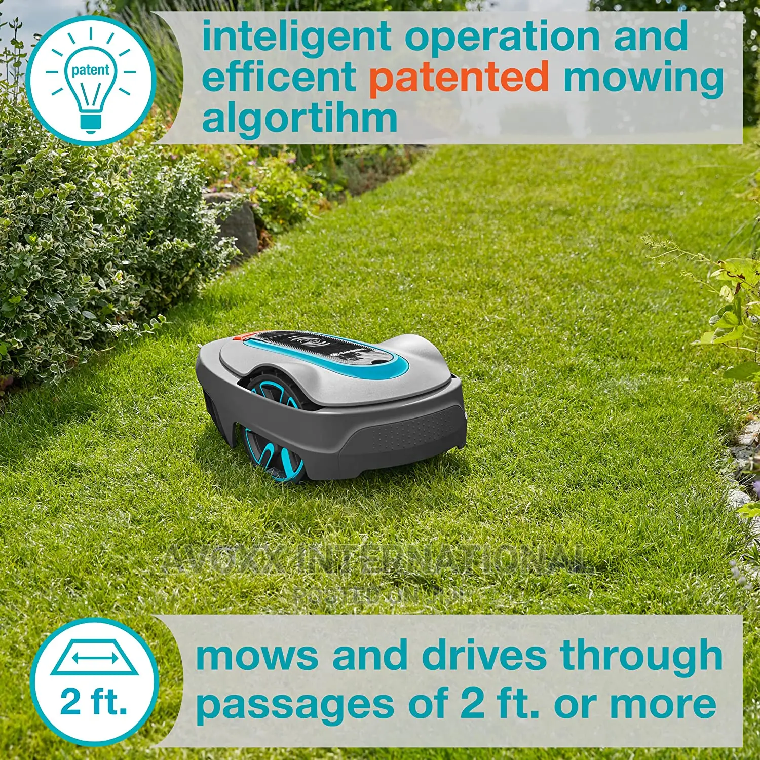 Gardena Robotic Mower SILENO Minimo, 250 M2