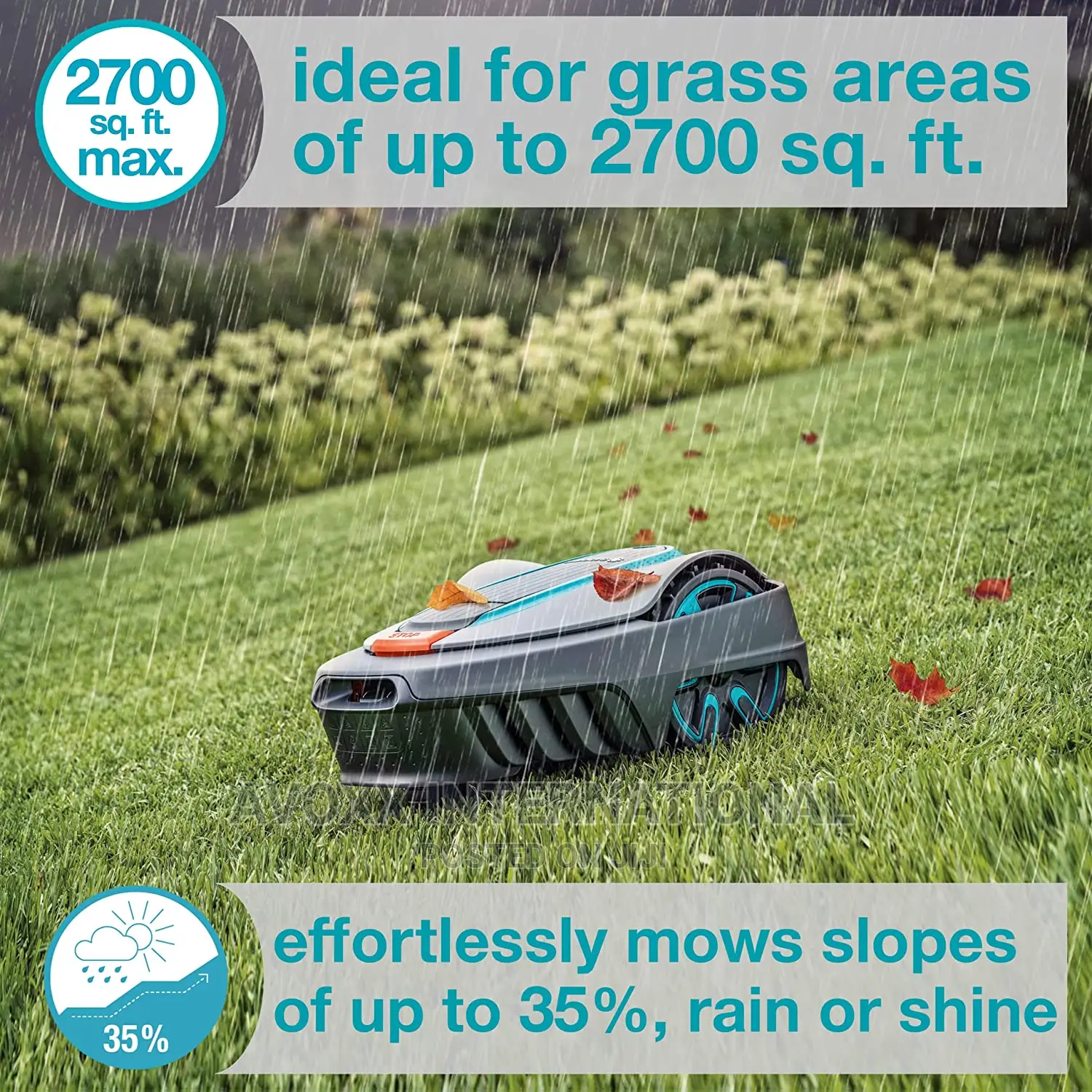 Gardena Robotic Mower SILENO Minimo, 250 M2