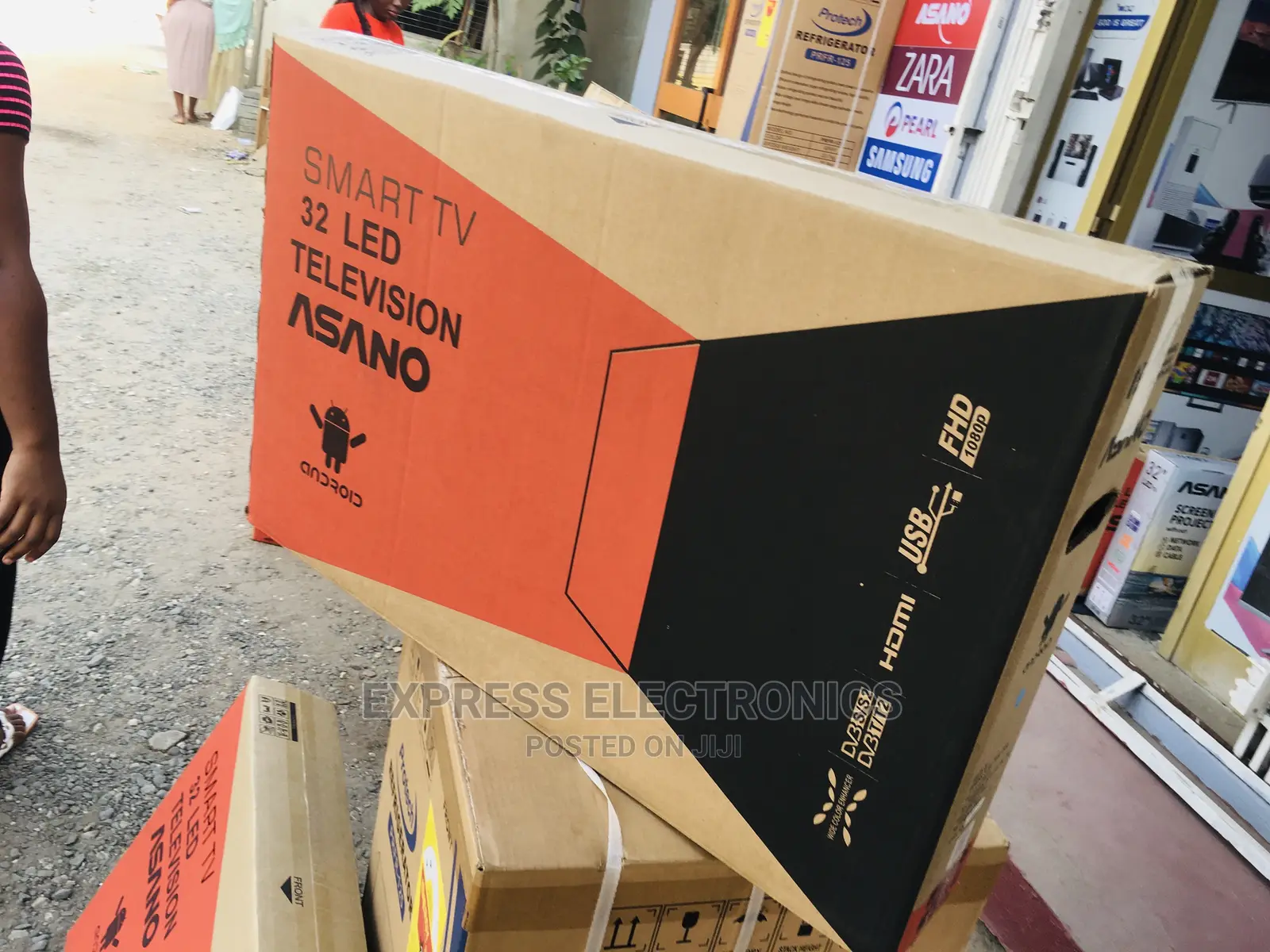 Sleek Design Asano Smart Full Hd Smart Android Tv 32”
