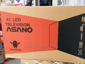 Frameless New 43”FHD Digital Satellite Asano Tv +Dstv