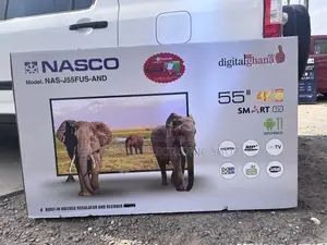 Nasco 55” UHD Smart Dvbt2s2 Slim Led Tv