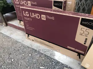 Ai Enhanced LG Up77 55” Hdr Uhd Smart TV