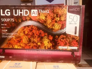 Latest Arrivals of LG 50”UHD Smart UP75003 Tv +Mount