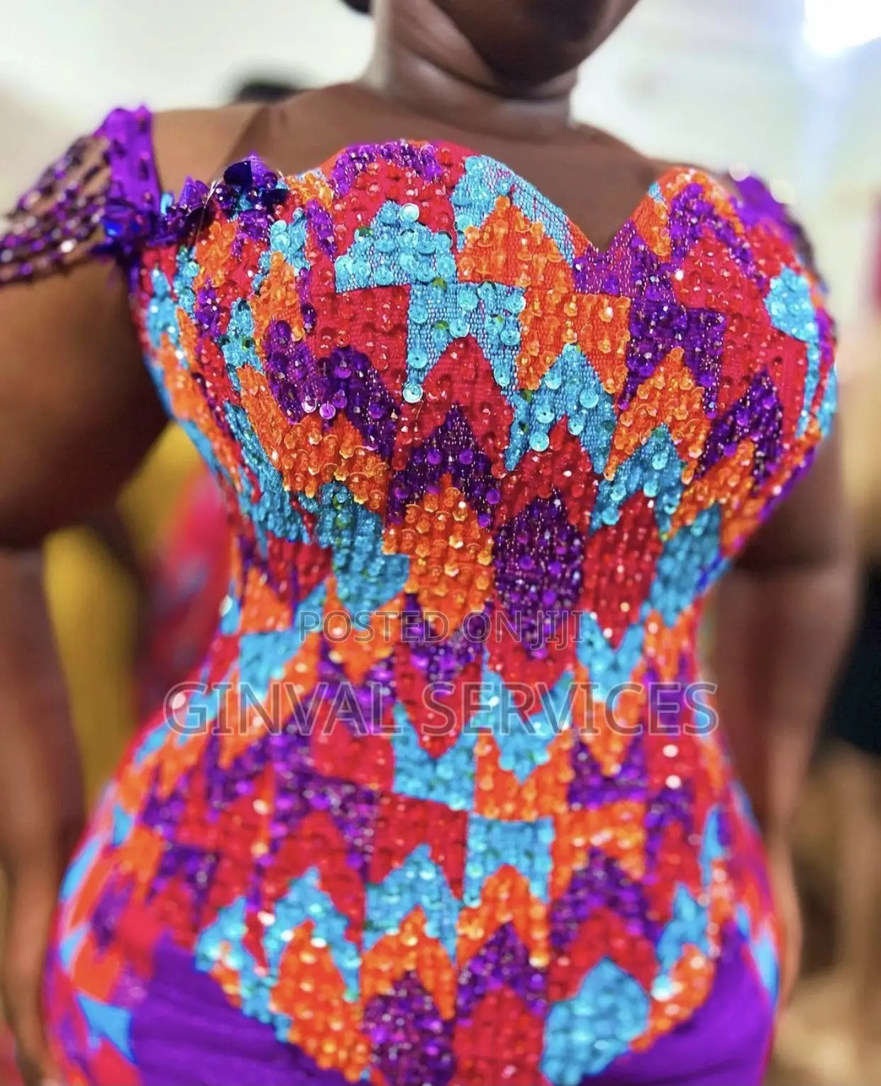 Kente Beading