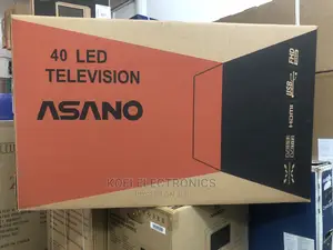 Modern Asano 40 Inches Digital Satellite HD TV Black
