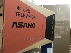 Modern Asano 40 Inches Digital Satellite HD TV Black