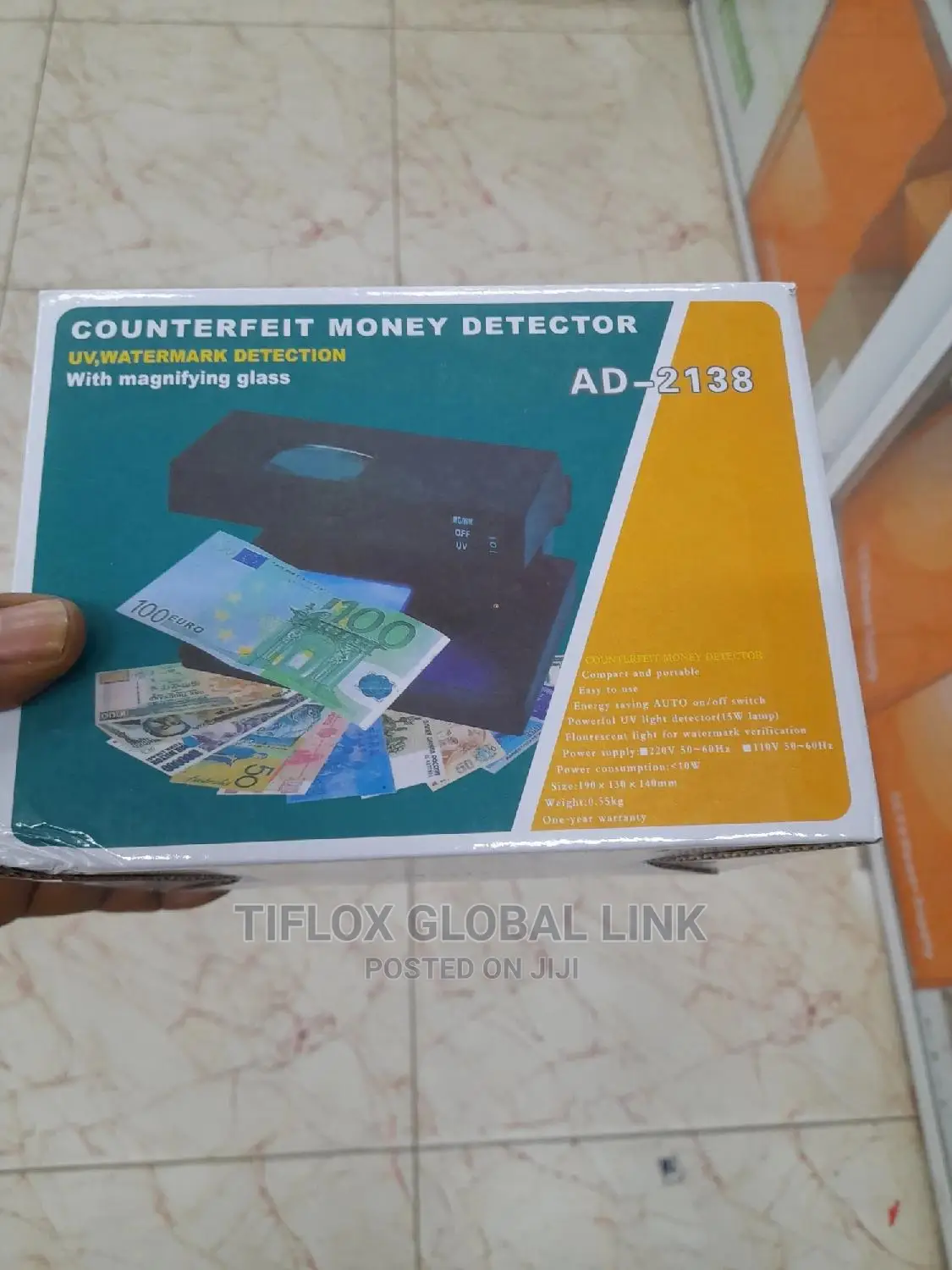 Counterfeit Currency Detector