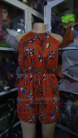 Beautiful Ladies Colourful Playsuit From Uk