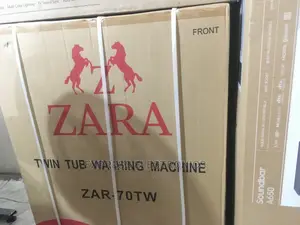 Wash and Spin Dry 7kg Zara Twin Tub Washingmachine +Kettle