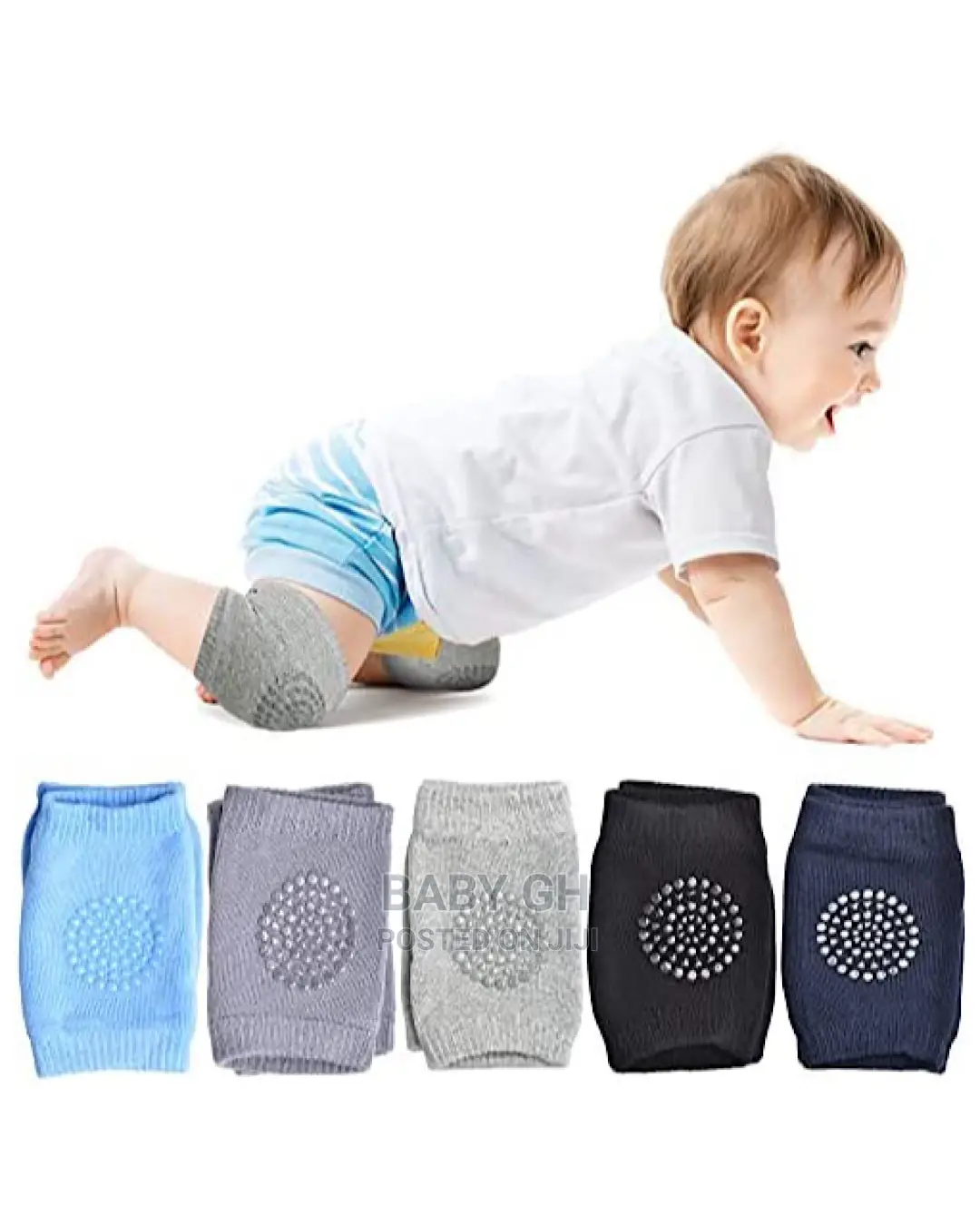 5 Pack Baby Crawling Anti Slip Knee Pad