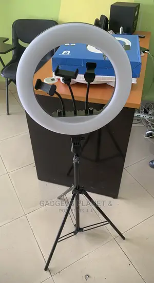 Led Fill Ring Light With Remote Cont. And Tripod Stand - 14”