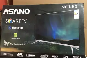 DSTV +Asano 50”Uhd Smart Android Bluetooth Clear Picture