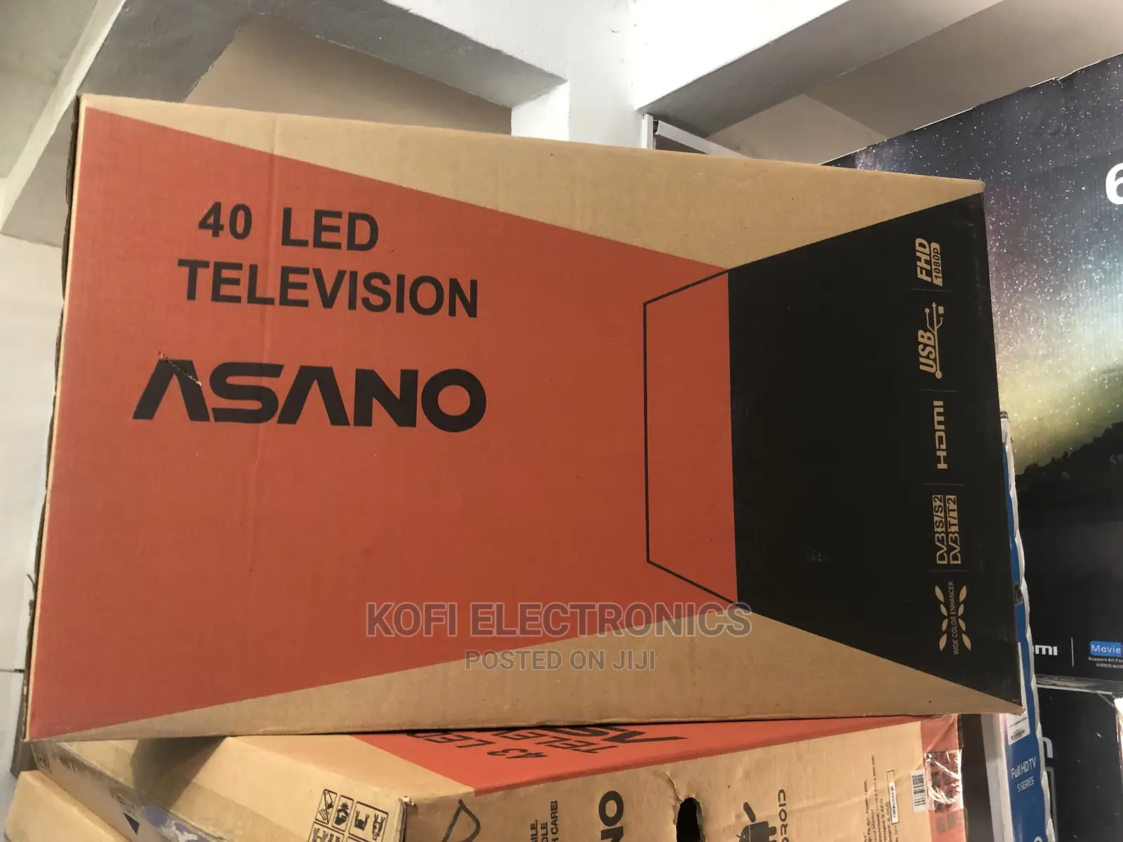 Asano 40 Inches Digital Satellite HD TV With Finest Pictures