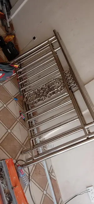 Stainless Steel and Barrister Glass