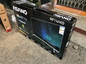 50inches Asano Smart UHD With Silver Design Style