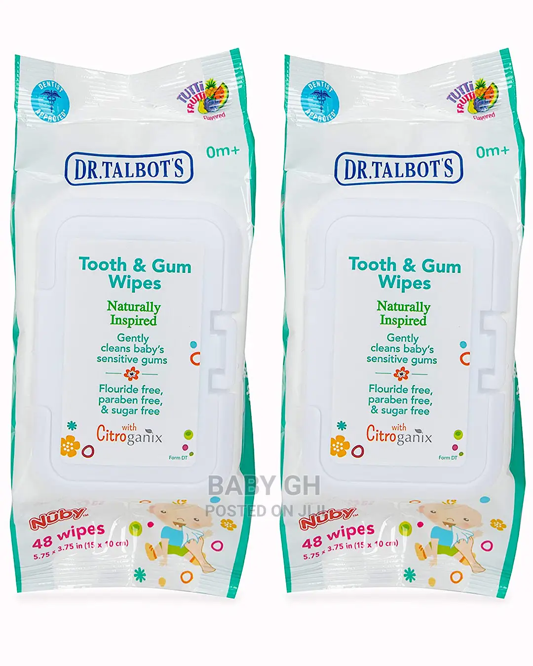 Dr. Talbot’S Baby Tooth and Gum Wipes