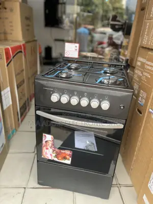 New Instock Volcano 4 Burner Gas Cooker With Oven Grill