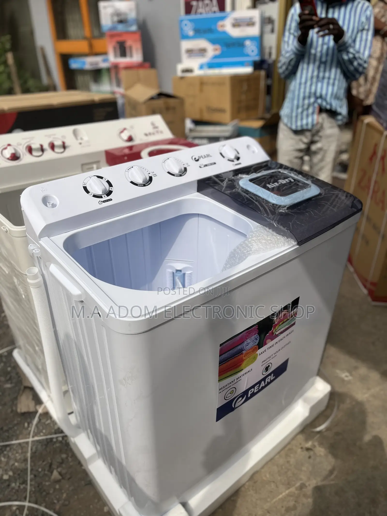 Originally Made From Korea Pearl 12kg Washing Machine