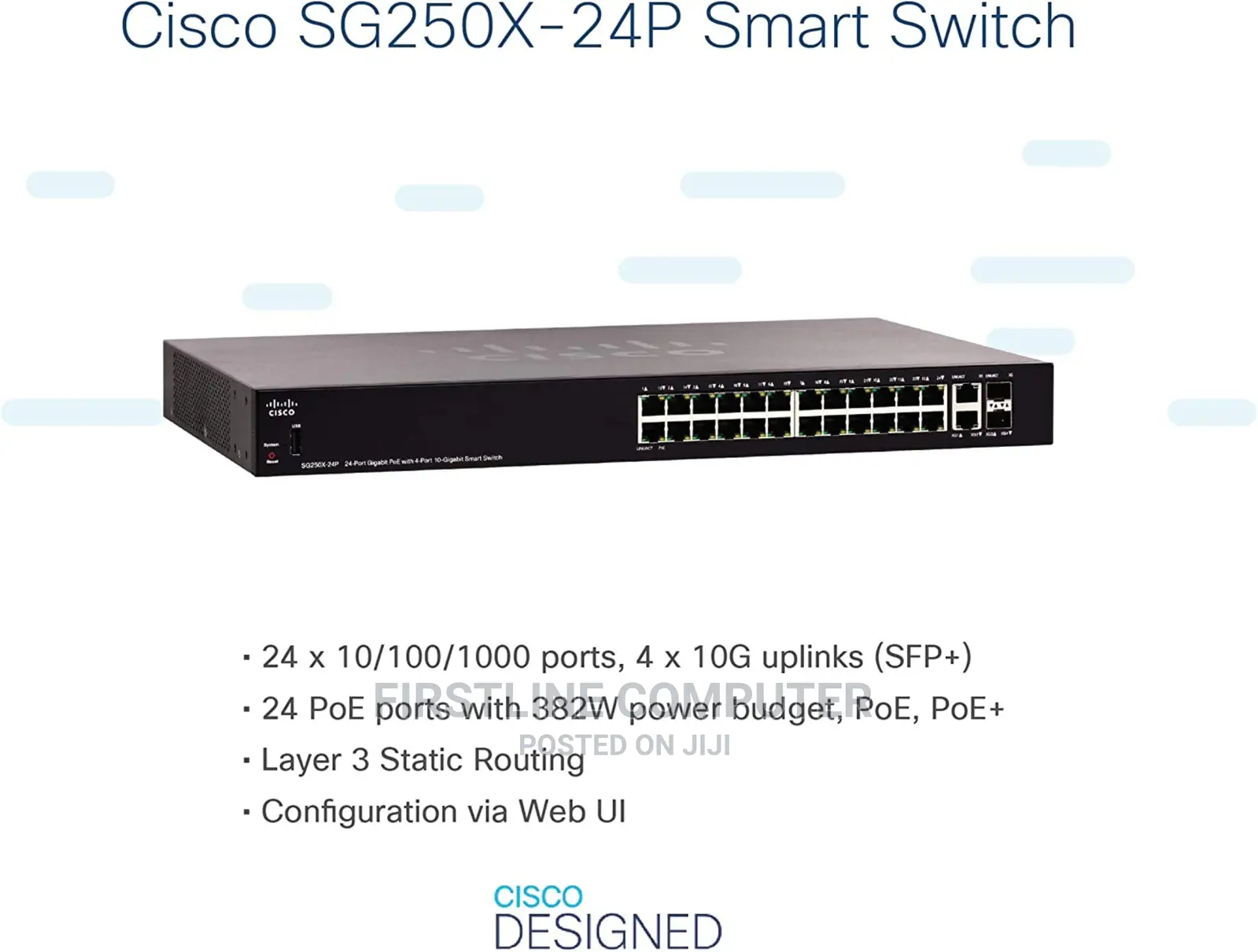 Cisco SG250-26HP Smart Switch |