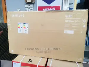 Genuine Ultra Slim Samsung 55”QLED Smart UHD Q60A+Dstv
