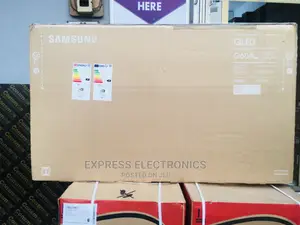 +Free DSTV)55”UHD Smart Samsung Sleek Design QLED Tv