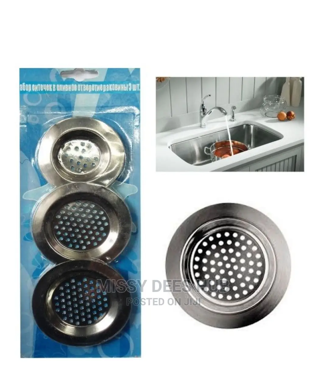 3pcs Sink Drainer