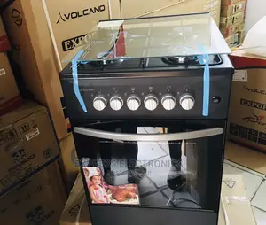 2023 Best Volcano 4burner Gas Stove Oven Cooker Fast