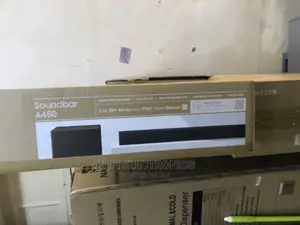 Sync Seamlessly Samsung HW-A450 2.1ch Soundbar W/Dolby Audio