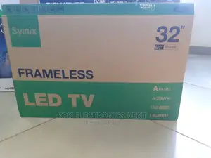 Syinix 32" Icast Flameless Satellite Digital Led Tv
