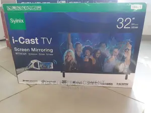 Syinix Icast 32" Flameless Satellite Digital Led Tv
