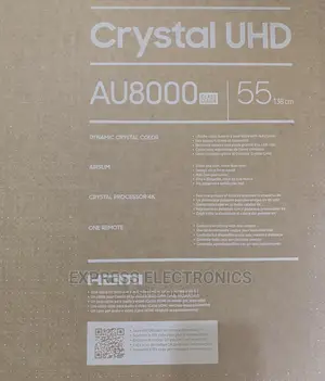 Dynamic Contrast Samsung 55”Au8000 UHD Real Smart +Dstv