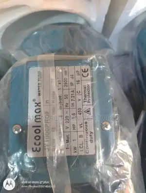 Ecoolmax 1.5HP Stainless Electric Pump