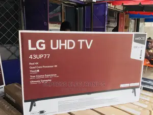 Refresh Dynamic Contrast LG 43”UHD Smart 43UP77003+Dstv