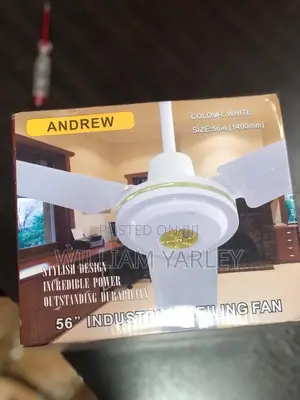 Andrew Long Blade Ceiling Fan