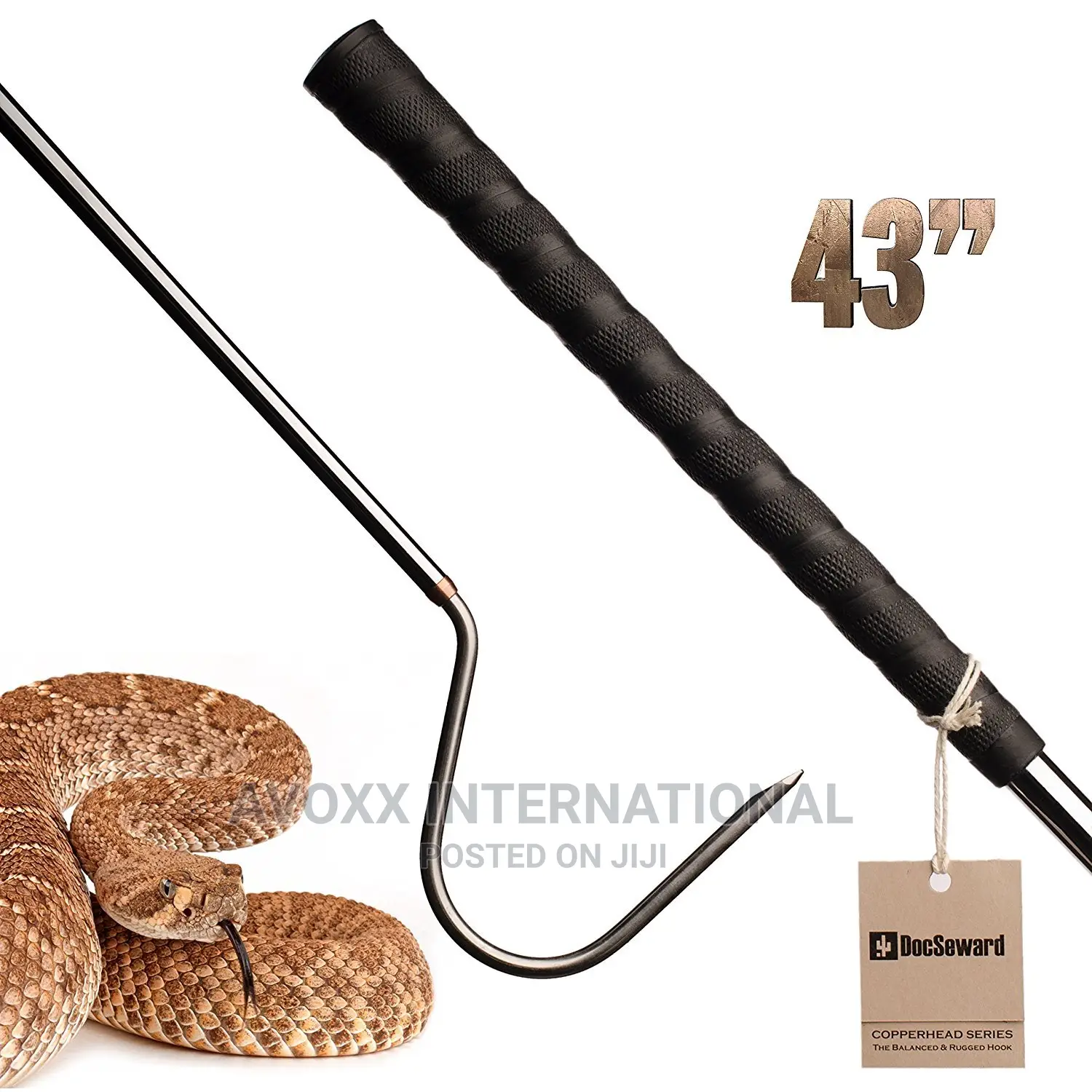 Docseward Snake Hook, for Catching, or Controlling Snakes