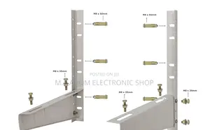 Made With 100% High Quality Metal AC Wall Mount 1.5 2.0 Hp